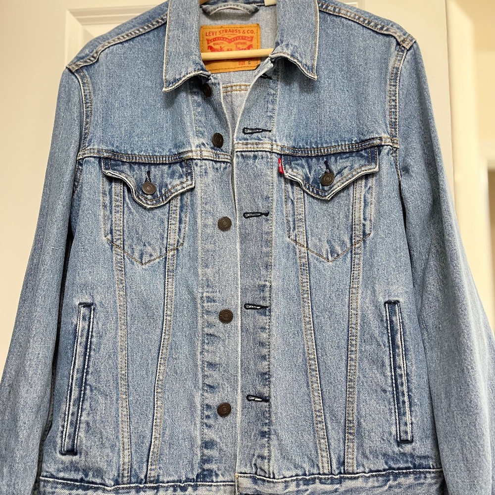 Levi's Light Blue Denim Jean Jacket